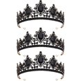 Colorfull Crown DESIGNICE 3Pcs King Crown,Meticulous Carving Craftsmanship King Crown ...