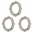 thumbnail image 1 of DESIGNICE 3Pcs Vintage Picture Frames,Embossed Silver Photo Frames,Vintage Delicate Family Picture Frame,5.71"X4.26",Style1, 1 of 7