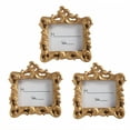 thumbnail image 1 of DESIGNICE 3Pcs Vintage Picture Frames,Varied Match Wall Frames,Combo Decor Gold Picture Frames,3.94"X3.94",Gold, 1 of 7