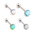 thumbnail image 1 of DESIGNICE 4Pcs Tongue Rings 16x1.6" Body Jewelry For Women Stainless Steel Body Jewelry, 1 of 2