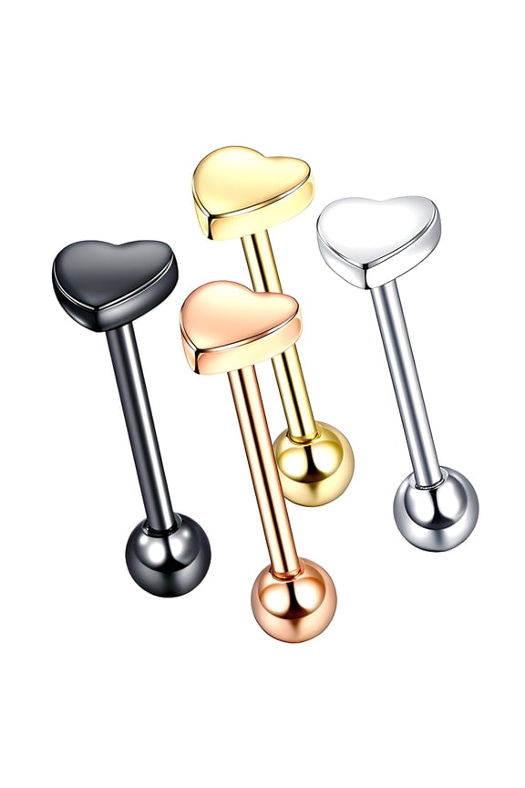 4Pcs Tongue Rings,Piercing Jewelry,Body Jewelry,Style648