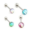 thumbnail image 1 of DESIGNICE 4Pcs Tongue Rings,Piercing Jewelry,Body Jewelry,Style341, 1 of 2