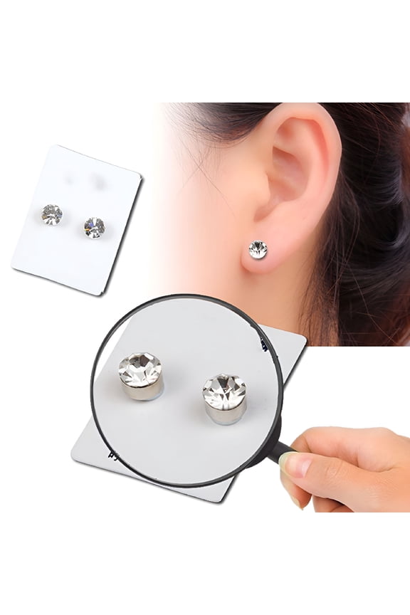 2026 New 5 Pair Non Piercing Clip on Ear Studs Mens Womens Earrings for Fashion,Daily Wear,Special Occasions,Gifts,Non-Piercing Accessories,Casual Style.