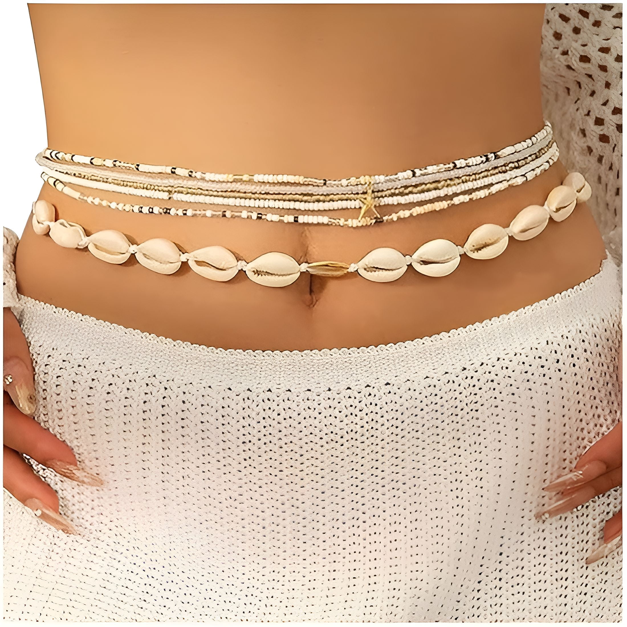 Buy Dxhycc Women's Halloween Cosplay Waist Belt Adjustable Stone Chain Red Gems Belt for Halloween Party at