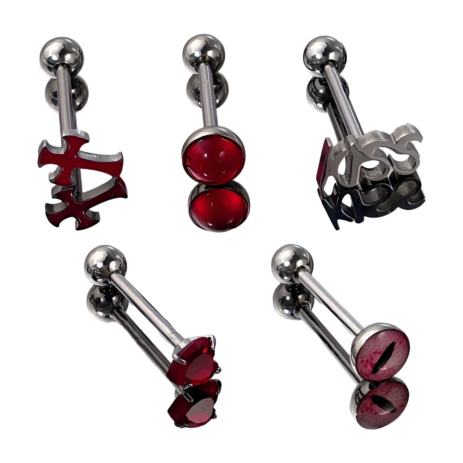 vibrating tongue ring walmart OTVIAP Vibrating Stainless Steel Tongue Ring Stud Barbell, Body Piercing  Jewelry, Silicone Head, Includes Batteries