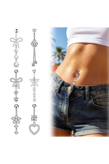 Vibrating Belly Button Piercing