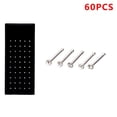 thumbnail image 1 of DESIGNICE 60Pcs Stainless Steel Adults Nose Studs Rhinestone Piercing Nose Studs Rings Pins, 1 of 7
