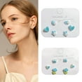 thumbnail image 1 of DESIGNICE 6Pairs Cute Earrings,Ceramics Stud Earrings,Cute Charm Stud Earrings for Women,Style4, 1 of 7