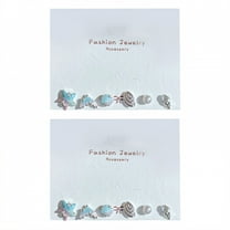 DESIGNICE 6Pcs Summer Earrings,Corrosion‑Safe Summer Earrings for Women,Alloy Material Earrings for Women Trendy,Stud Earrings for Women for Outdoor,Style1