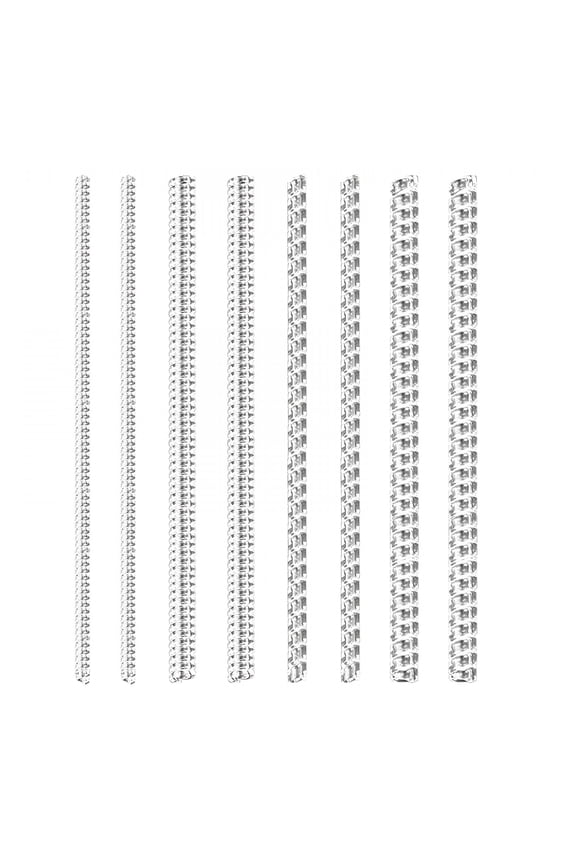 8pcs Rings Size Adjuster Spirals Spring Plastic Guards Jewelry Resizer Loose Rings Coil Wrap for Men and Women Ring Adjusters