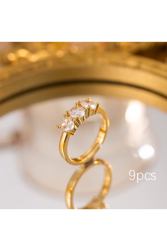 9 Pack Filled Gold/Silver Metal Ring Guard,Invisible Ring Size Adjuster Set for Loose Rings,Ring Guard,Ring Sizer,Fit for Men and Women Rings a Ring