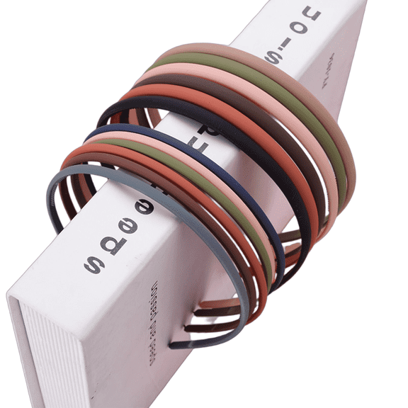 DESIGNICE 9 Pcs Headbands for Women Non Slip,Reduced Scrub Makeup Headband,All-In-One Sawtooth Cute Headbands for Women,Style 6