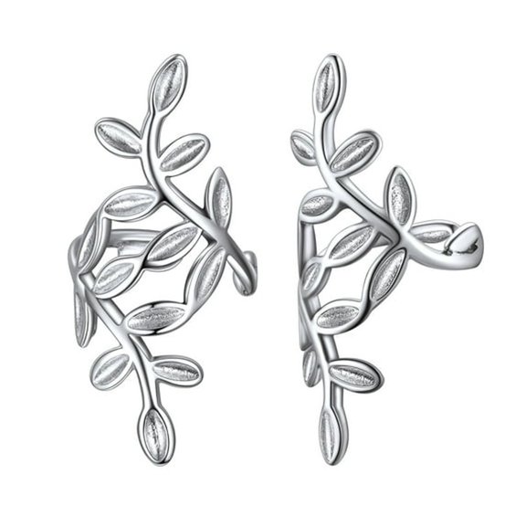 DESIGNICE 925 Sterling Silver Ear Cuff Non Piercing Helix Cartilage Clip on Wrap Earrings for Women Gifts Ear Cuffs for Women Non Piercing