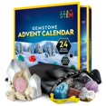 thumbnail image 1 of DESIGNICE Advent Calendar - 2025 Christmas Countdown Calendar for Kids with 24 Gems , Complete Rock Collection with Mini Gemstone Dig Kit,christmas countdown gift, 1 of 7