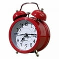 thumbnail image 1 of DESIGNICE Alarm Clock with Backlight,Simple Design,Silent,Analog Clock,Loud Alarm for Adults,Kids,Heavy Sleepers,Home Decoration Red, 1 of 7