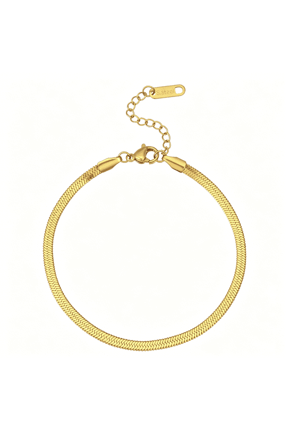 Ankle Bracelets for Women Dainty 18K Gold Plated Anklet Waterproof Round Beaded Paperclip Herringbone Pearl Chain Anklets Waterproof Beach Foot Jewelry