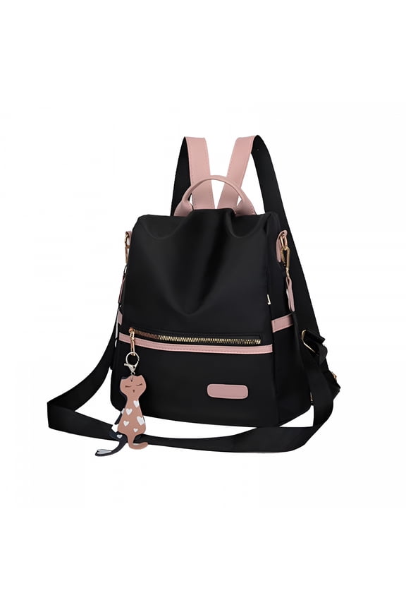 Backpack Purse for Women, Women Backpack Purse Small Nylon Waterproof Anti-theft Shoulder Bags Handbags Ladies, Fashion Travel Backpack