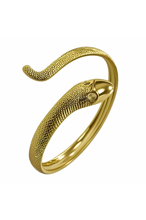 Bangle Bracelets for Women Snake Design Gold Chunky Bracelet Regalos Para Mujer Gold Bangle Style3