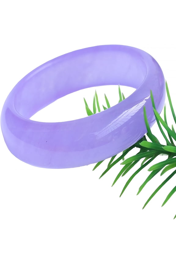 Bangle Jade Bracelet with 1 X Jade Bangle Bracelet,Jade Bracelet for Women Purple