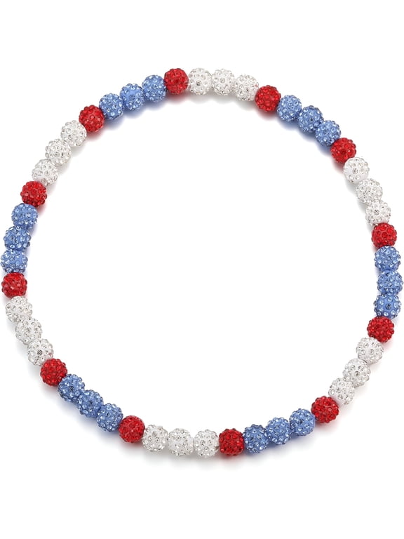 Baseball Beaded Necklace for Men Rhinestone Baseball Drip Accessories Baseball Chain Necklace Gifts for Baseball Player Team Lovers