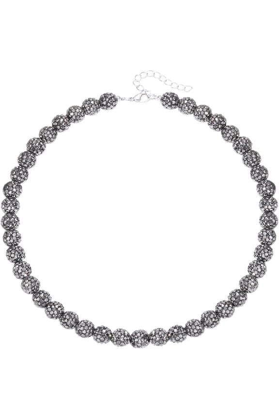 Baseball Bling Necklace - Rhinestone Ball Necklace for Sports Enthusiasts and Fashionistas for Women Men