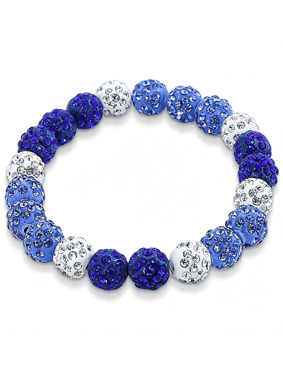Baseball Bracelet for Women Men Baseball Mom Accessories Essentials Stuff Sparking Bead Bracelet Jewelry Baseballs Sport Fan Bracelet for Sports Game Team