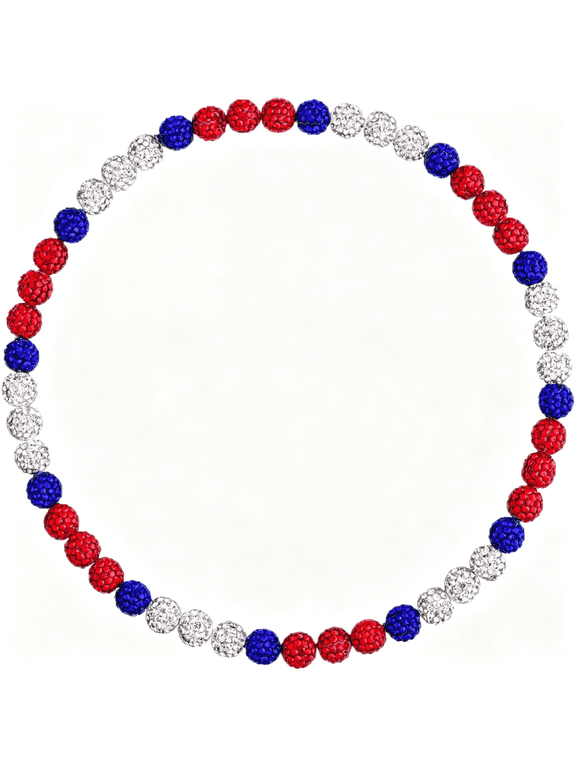 Baseball Necklace Beaded Chains for Men,Bling Ice 16In/18In/20In Baseball Gifts Stuff Men Jewelry,Rhinestone Discoball Circle Accessories Drip Necklace Baseball Gifts