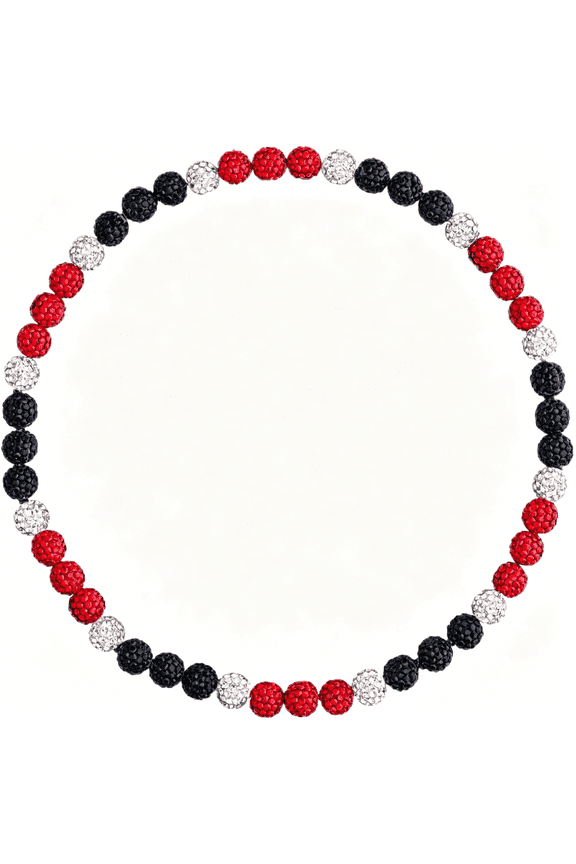 Baseball Necklace Beaded Chains for Men,Bling Ice 16In/18In/20In Baseball Gifts Stuff Men Jewelry,Rhinestone Discoball Circle Accessories Drip Necklace Baseball Gifts