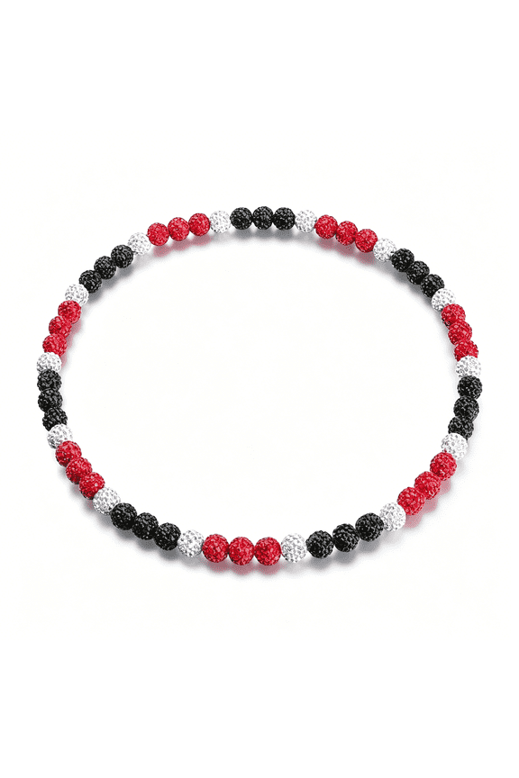 Baseball Necklace Bling Beaded Chains for Men,16"/18"/20" Discoball Rhinestone Clay Baseball Beads Necklace for Men Accessories Drip Necklaces Baseball Gifts for Players Team Lovers
