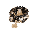 thumbnail image 1 of DESIGNICE Lucky Bracelets For Women, Glass Lucky Charms Bracelet, Black Bracelet For Women, 1 of 2