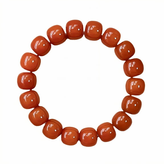 DESIGNICE Beaded Bracelets for Women,Bold Color Palette Bracelets for Girls,Elegant Gradient Hues Cute Bracelets,Style1,12*11mm