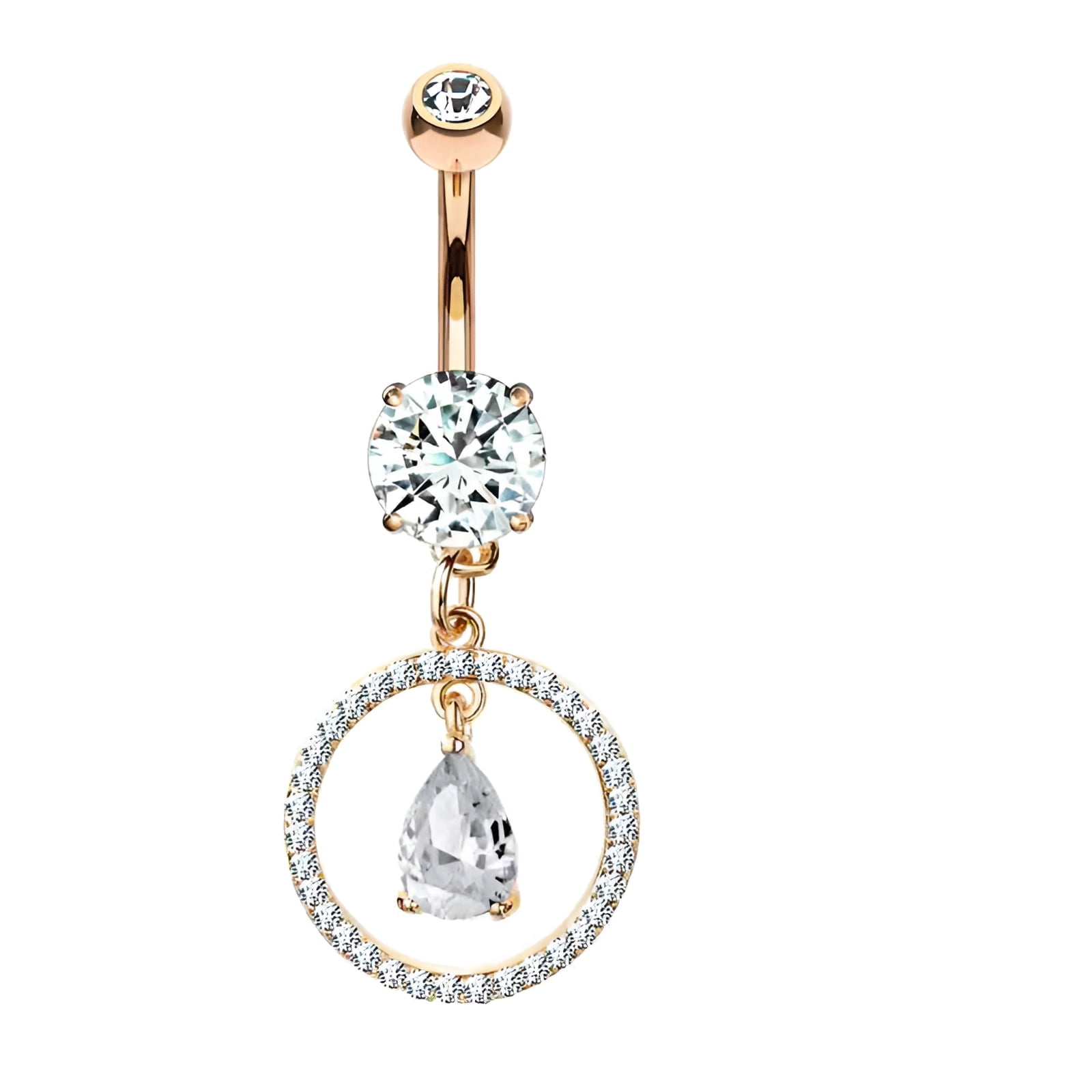 DESIGNICE Belly Button Ring,Detachable Belly Rings,Stylish and ...