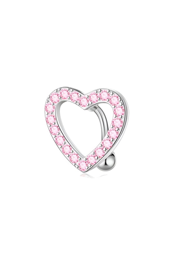 Belly Button Ring,Stainless Steel Belly Ring,5g Floating Belly Button Rings