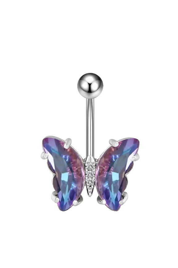 Belly Button Ring,Copper Belly Piercing Jewelry,4g Piercing