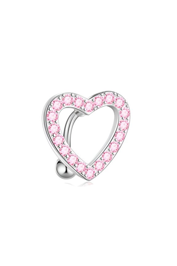 Belly Button Ring,Stainless Steel Belly Ring,5g Floating Belly Button Rings
