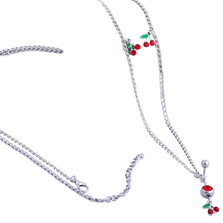 DESIGNICE Belly Button Ring,Stainless Steel Body Jewelry for Women,5g Navel Piercing Jewelry