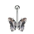 thumbnail image 1 of DESIGNICE Belly Button Ring,Copper Belly Rings for Women,4g Belly Ring, 1 of 4