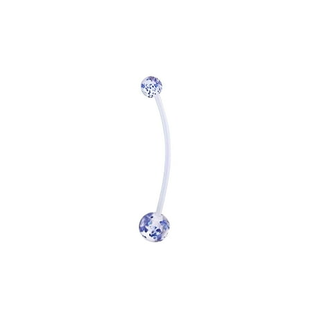 DESIGNICE Belly Button Rings for Pregnancy Women Maternity Long Barbell Body Piercing Jewelry Bioflex Belly Rings