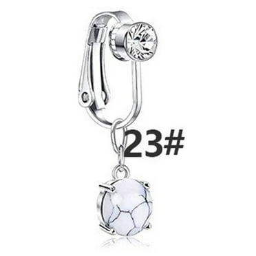 DESIGNICE Belly Ring Alloy Belly Button Rings Plating Belly Rings,Style5