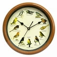 thumbnail image 1 of DESIGNICE Bird Wall Clock 10" that Sings on Hour Bird Clock with Sound Decorative Wall, 1 of 7