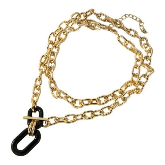 DESIGNICE Body Chain Jewelry for Women,Bold Choker Necklace,Unique Chunky Necklace,Punk Necklace for Trendy Fashionistas