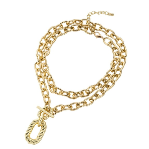 DESIGNICE Body Chain Jewelry for Women,Bold Punk Choker Necklace,Statement Chunky Necklace,Edgy Punk Necklace Fashion Lovers