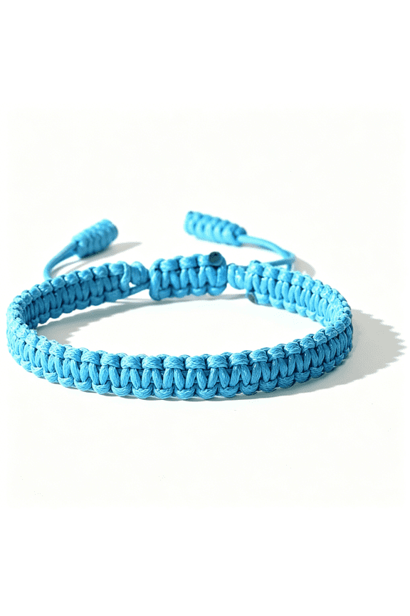 Boho Surfer Bracelets Handmade Knitted String Rope Braided Adjustable Anklets Summer Friendship Yoga Kabbalah Protection Waterproof Beach Jewelry for Couple Women Men