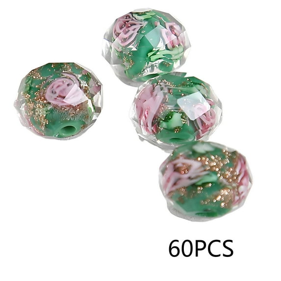 DESIGNICE Bracelet Beads,Vibrant Colors Beads for Bracelets Making, Trendy Design Bracelet Making Kit Beads,Style 8