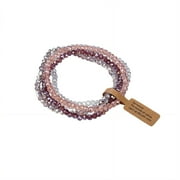 DESIGNICE Bracelets for Women,Delicate Engraving, Exquisite Display Womens Jewelry,Powerful Function, Super Practicality Charm Bracelets for Women,Purple