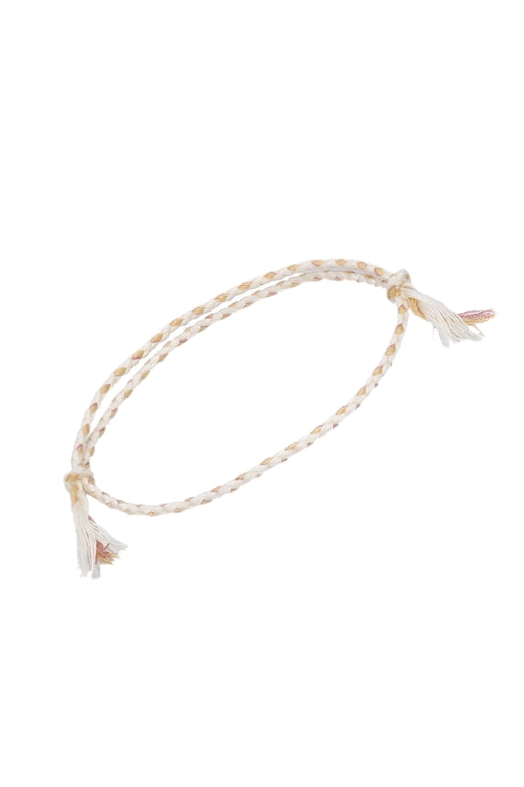 Braided Bracelet Knitted Adjustable Aesthetic Jewelry Drawstring Knit Crocheted Bohemian Bracelets Gift Teen Girls Accessories Type 29