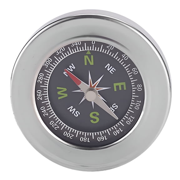 DESIGNICE Camping Compass Metal Pocket Compass Children and Adult Compass for Hiking Camping Hunting Outdoor Navigation Tool