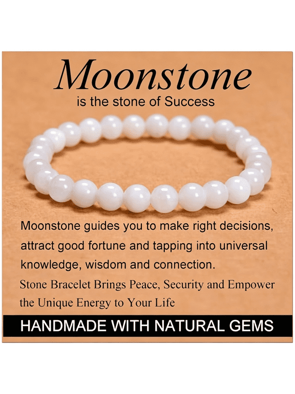 Carnelian Bracelet-Stone of Luck,Stretch Natural Stone Crystal Beads Jewelry Gifts for Women Men Unisex,Meaningful Wish Bracelet