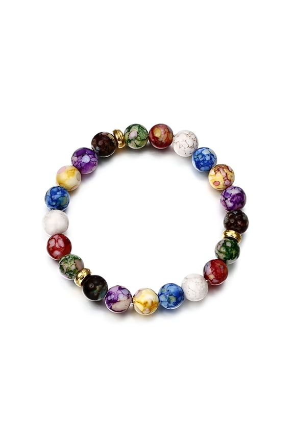 Chakra Bracelets for Women Rock 7 Chakras Crystals and Healing Stones Bracelets Yoga Beaded Bracelets for Women Men Essential Oil Diffuser