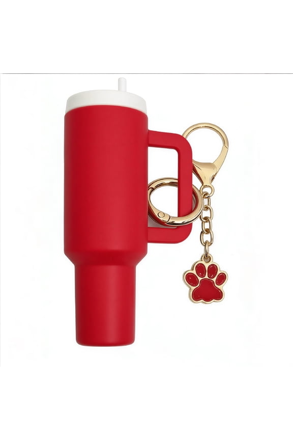 Chapstick Holder Key Chain, Hand Sanitizer Keychain,Wrist Keychain Key Chain Rings,Metal